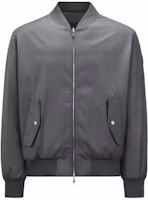 Moncler Aver Reversible Down Jacket Baseball Collar Deep Gray. J10911A00096595SB930 Moncler Aver Reversible Down Jacket Baseball Collar Deep Gray. J10911A00096595SB930