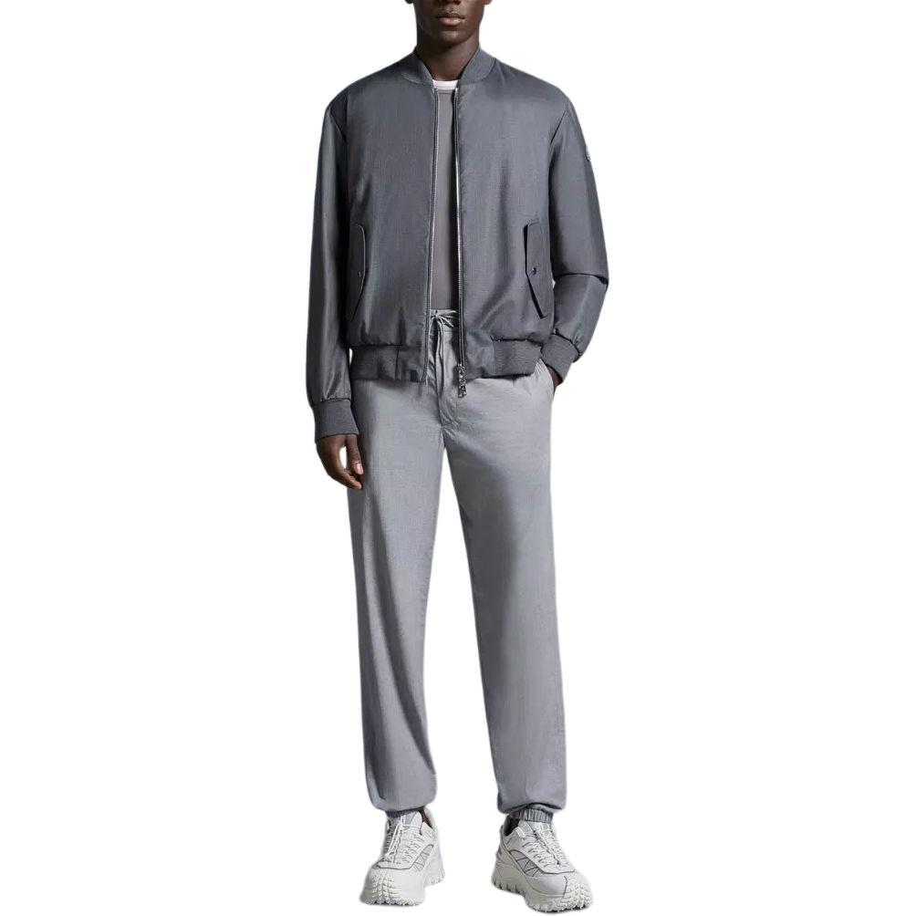 Moncler Aver  Reversible Down Jacket Baseball Collar Deep Gray. J10911A00096595SB930 圖 3