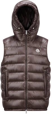 Chaleco Impermeable Moncler Barante FW24 Unisex Marrón con Capucha. J20911A00062597EX243 Buy Chaleco Impermeable Moncler Barante FW24 Unisex Marrón con Capucha. J20911A00062597EX243