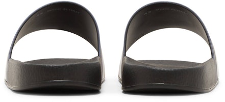 Moncler Basile Selipar Kolam 'Hitam Trikolor' 4C7000001A49998 Details for Moncler Basile Selipar Kolam 'Hitam Trikolor' 4C7000001A49998