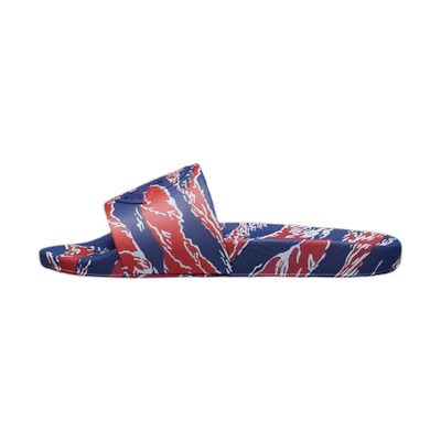 Moncler Basile Slide 'Tiger Print - Red Blue'