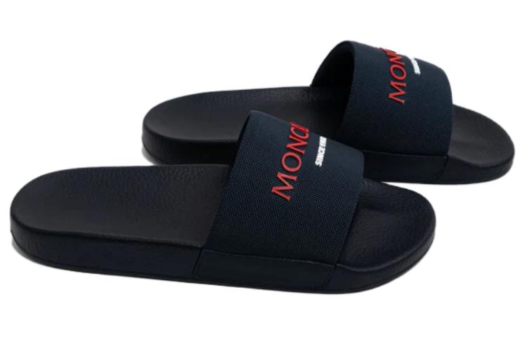 Moncler Bastille Slide 'Regenerated Rubber Blue' 圖 3