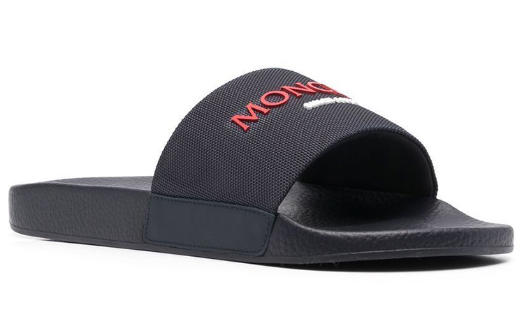 Moncler Bastille Slide 'Regenerated Rubber Blue' 圖 4