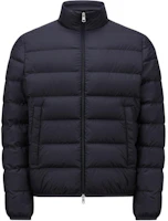 Moncler Baudinet Short Puffer Jacket Unisex Winter Down Midnight Blue J20911A0007754A81778 Moncler Baudinet Short Puffer Jacket Unisex Winter Down Midnight Blue J20911A0007754A81778