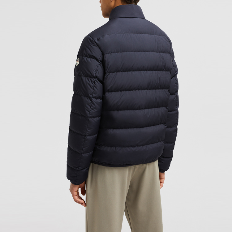 Moncler Baudinet Short Puffer Jacket Unisex Winter Down Midnight Blue J20911A0007754A81778 圖 4