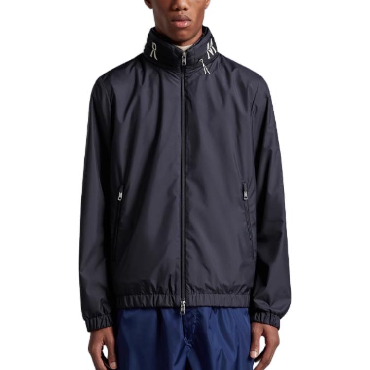 Lookbook Moncler BEID Series Unisex Black Hoodie Jacket with Logo Print. I10911A0015454A81778