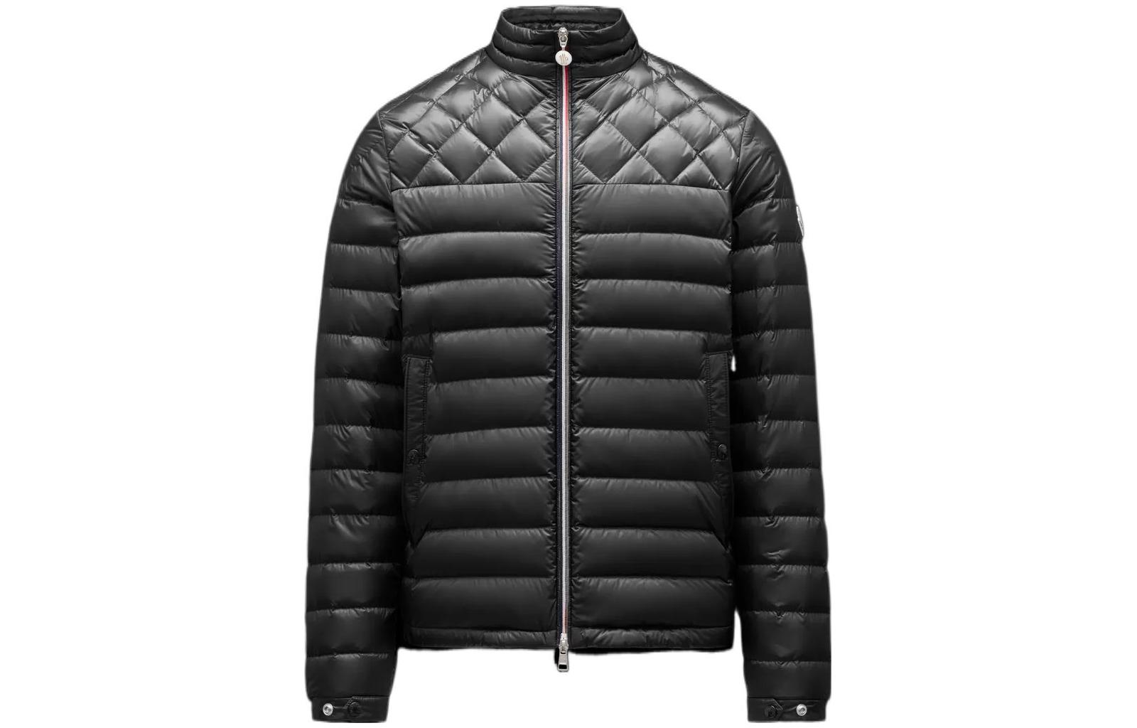 Order Moncler Benamou 黑色羽绒服冬季长袖拉链设计保暖外套 H10911A0010753279999