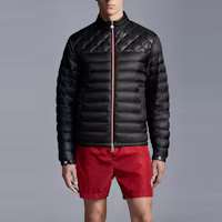 Shop Moncler Benamou Black Down Jacket Winter Puffer Long Sleeve Zipper Design. H10911A0010753279999