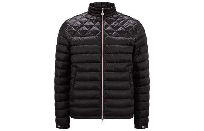 Moncler Benamou Short Down Jacket Unisex Black Slim Fit Puffer Coat. J10911A0008753279999 圖 2