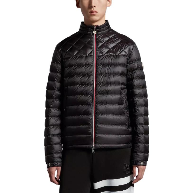 Moncler Benamou Short Down Jacket Unisex Black Slim Fit Puffer Coat. J10911A0008753279999 圖 3