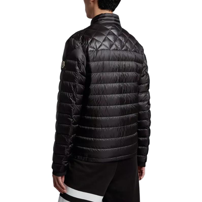 Moncler Benamou Short Down Jacket Unisex Black Slim Fit Puffer Coat. J10911A0008753279999 圖 4