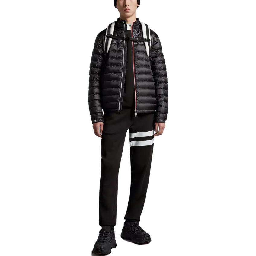 Moncler Benamou Short Down Jacket Unisex Black Slim Fit Puffer Coat. J10911A0008753279999 圖 6