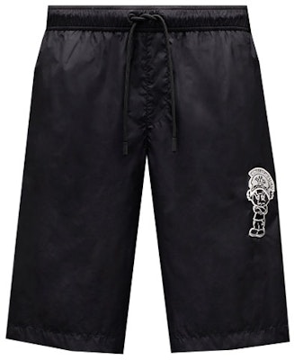 Moncler Black Casual Logo Print Solid Shorts H10922C0000253326999 Order Moncler Black Casual Logo Print Solid Shorts H10922C0000253326999