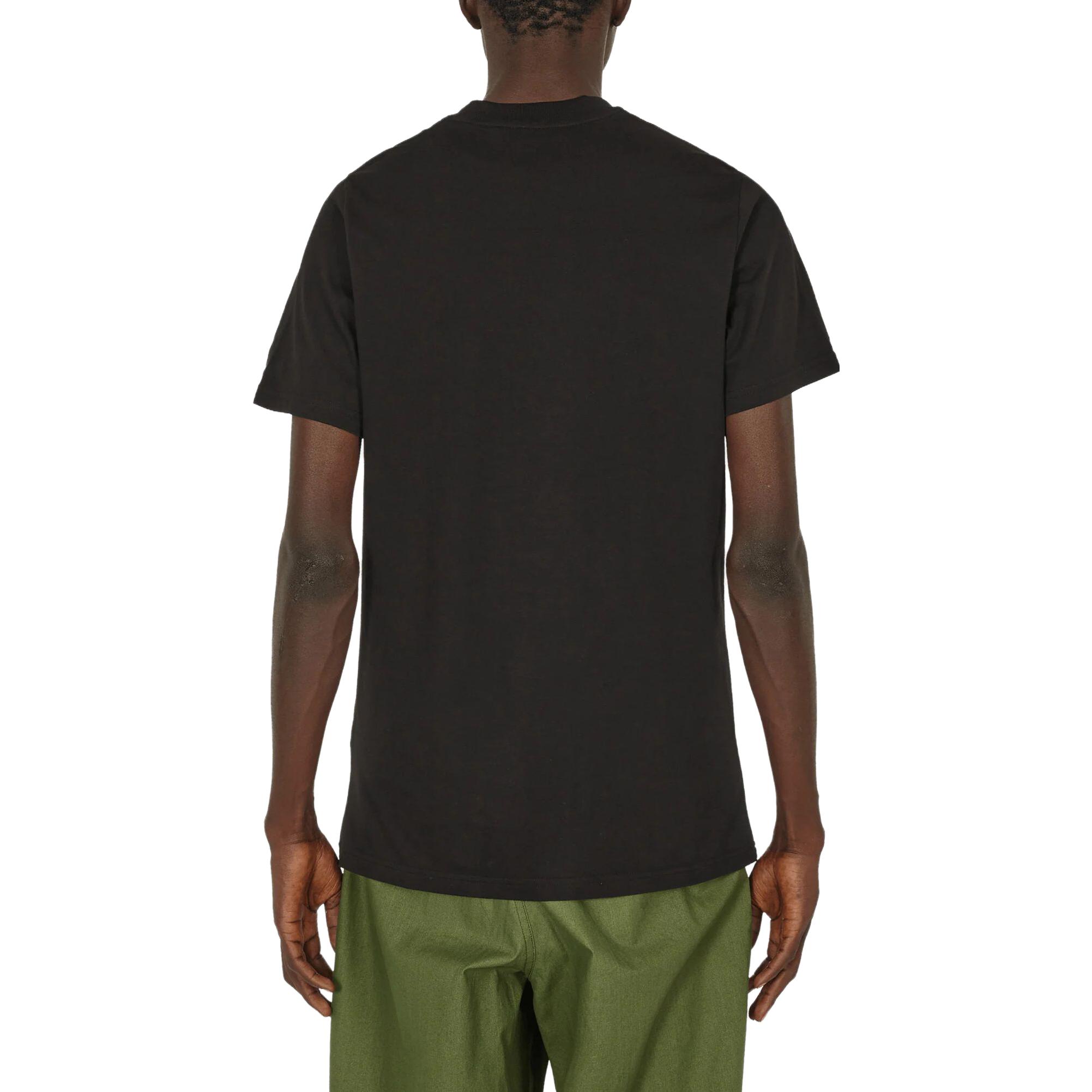 Moncler Black Crewneck Logo Short-Sleeve T-Shirt 8C000418390T999 圖 5