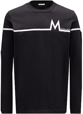 Moncler Black Crewneck Long Sleeve Regular T-Shirt FW22 H20918D000038390T999 Buy Moncler Black Crewneck Long Sleeve Regular T-Shirt FW22 H20918D000038390T999