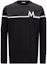 Order Moncler Black Crewneck Long Sleeve Regular T-Shirt FW22 H20918D000038390T999
