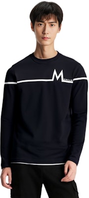 Moncler Black Crewneck Long Sleeve Regular T-Shirt FW22 H20918D000038390T999 Cheap Moncler Black Crewneck Long Sleeve Regular T-Shirt FW22 H20918D000038390T999