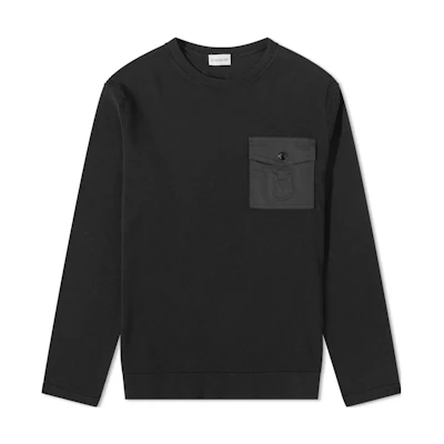 Moncler Black Crewneck Pullover Casual Sweatshirt 9C000-17-M1367-999