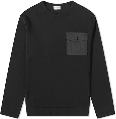 盟可睐黑色圆领休闲卫衣 9C000-17-M1367-999 Order 盟可睐黑色圆领休闲卫衣 9C000-17-M1367-999