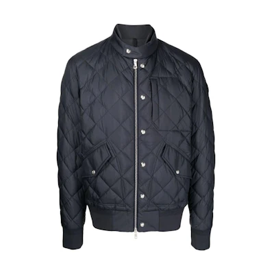 Moncler Black Down Jacket Loose Fit Long Sleeve Full-Zip H10911A00069549SK999