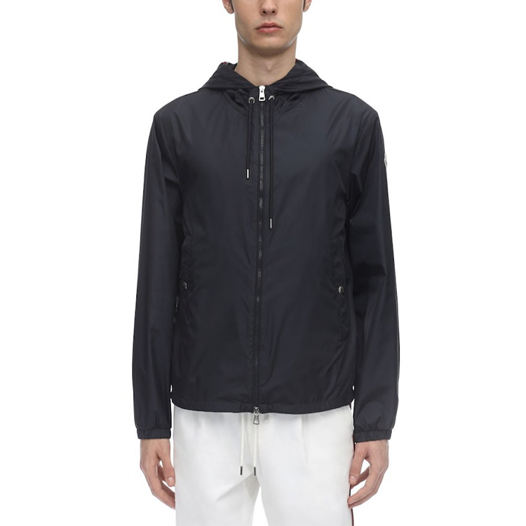 Moncler Black GRIMPEURS Zip-Up Hooded Jacket 0911A7370054155999 圖 4