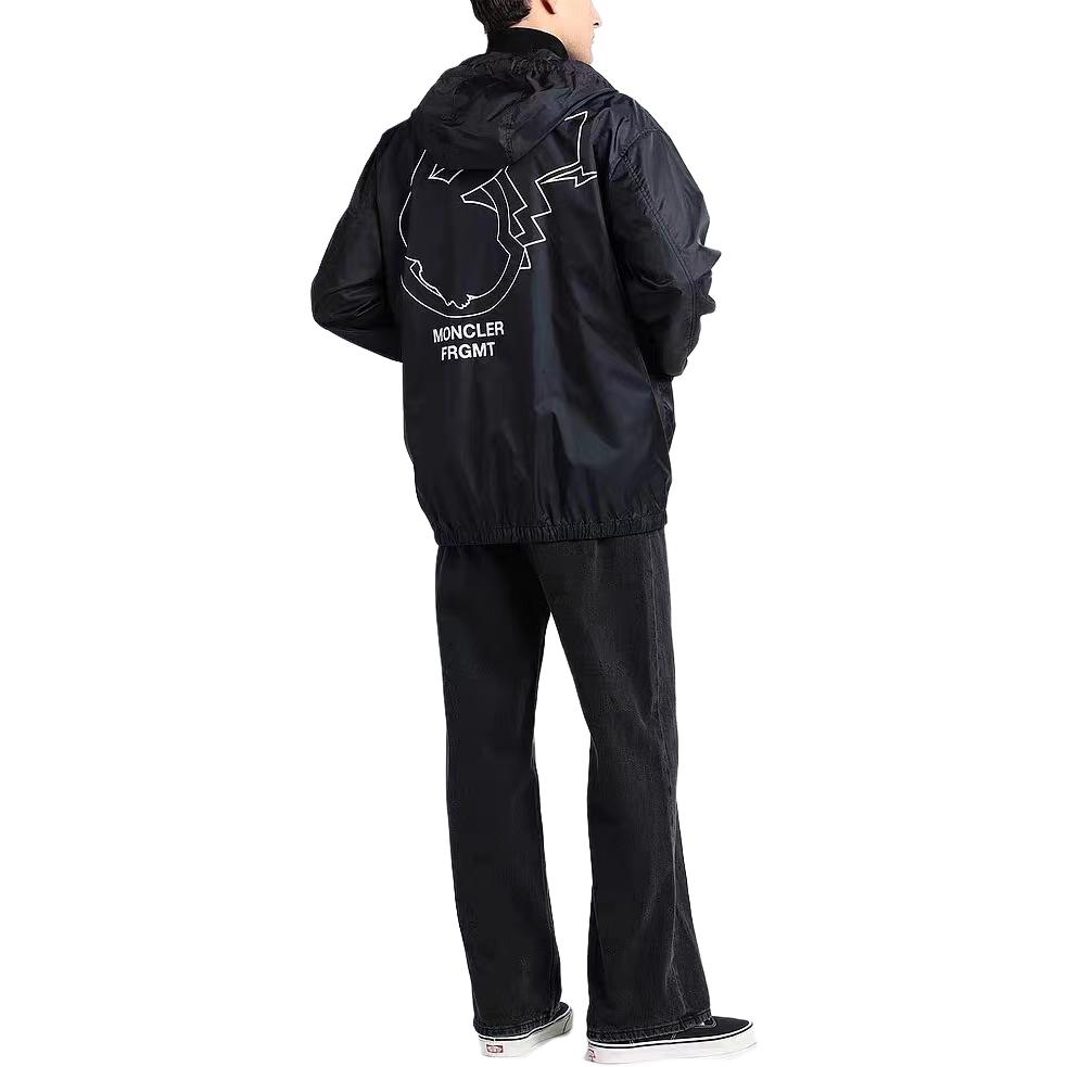 Moncler Black Hooded Jacket 09U1B70110539Q9999 圖 5