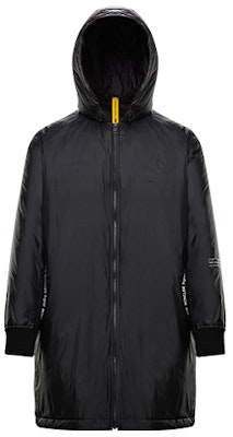 Moncler 黑色連帽中長款羽絨外套 1C8001068953999 Buy Moncler 黑色連帽中長款羽絨外套 1C8001068953999