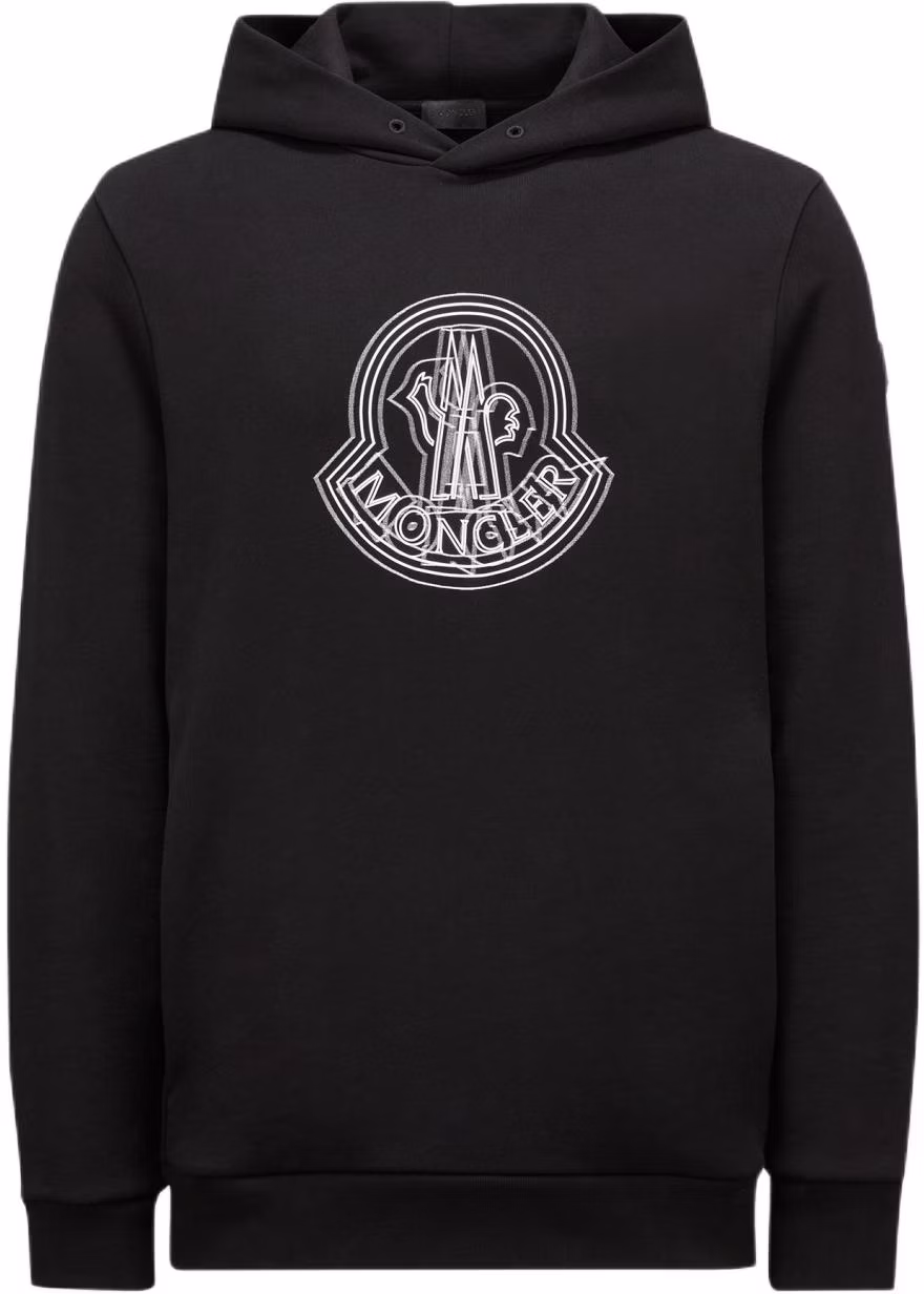 moncler-black-letter-print-casual-hoodie-j10918-g00038809-kr-999