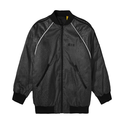 Moncler Black Logo Baseball Collar Zip-Up Bomber Jacket 1A00015M2448999