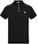 Buy Moncler Kaos Polo Hitam dengan Kancing Mutiara dan Logo Subtle. 0918A7070084556999