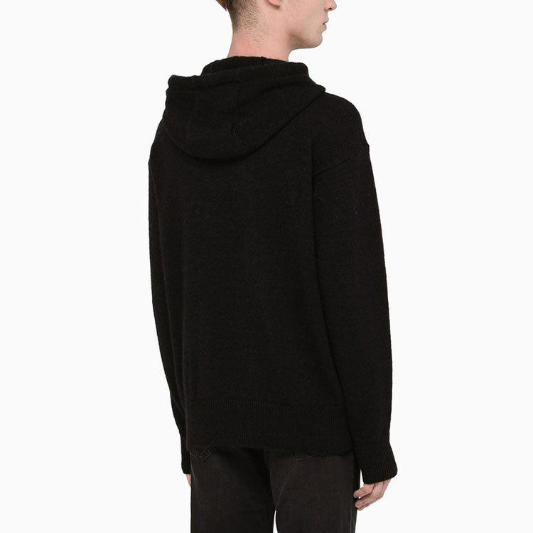 Moncler Black Pullover Hoodie with Logo Design. 9C00013M1240999 圖 7