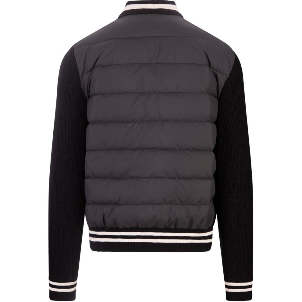 Lookbook 蒙克莱黑色简约棒球领拉链夹克 J20919B00002M1367999