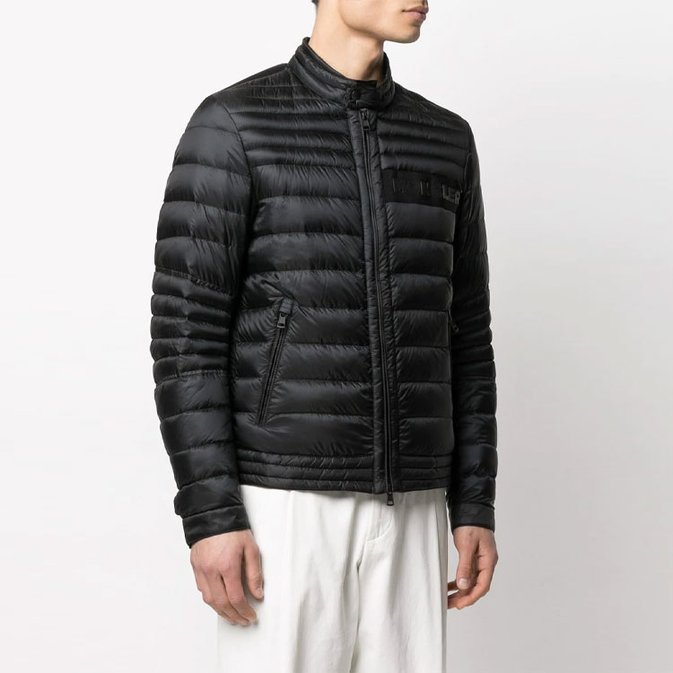 Moncler Black Solid Color Down Jacket 0911A1240053048999 圖 4