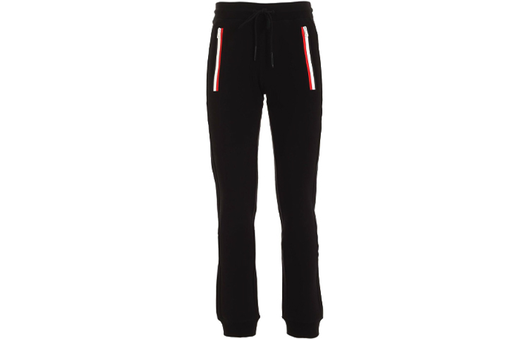 Order Moncler Black Striped Pocket Knit Track Pants 8H71000V8148999
