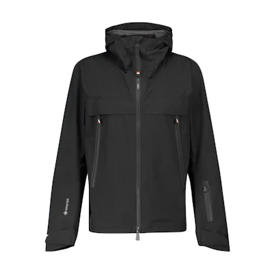 Moncler Black Zip-Up Loose-Fit Hooded Jacket 1A00024-54AL5-999