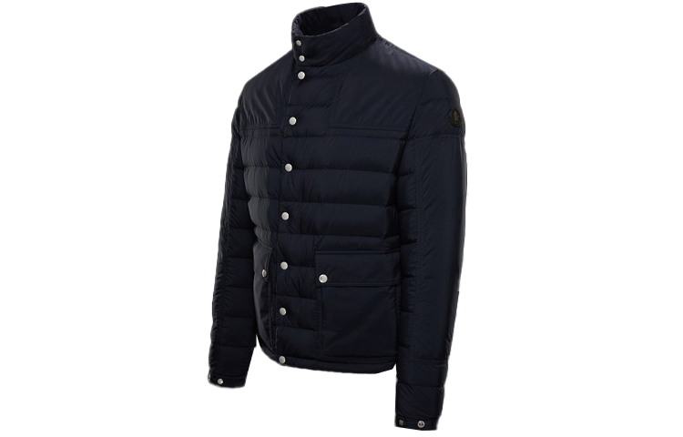 Moncler Boutmy Longue Saison Matte Nylon Down Jacket Winter Blue 0911A52A0053333776 圖 4