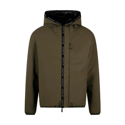 Moncler Brown Solid Color Hooded Slim Fit Jacket Long Sleeve 1A00037539DK818