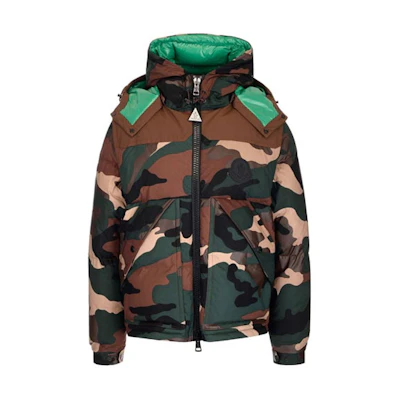 Moncler Camouflage Hooded Down Jacket 1A00121595IS860