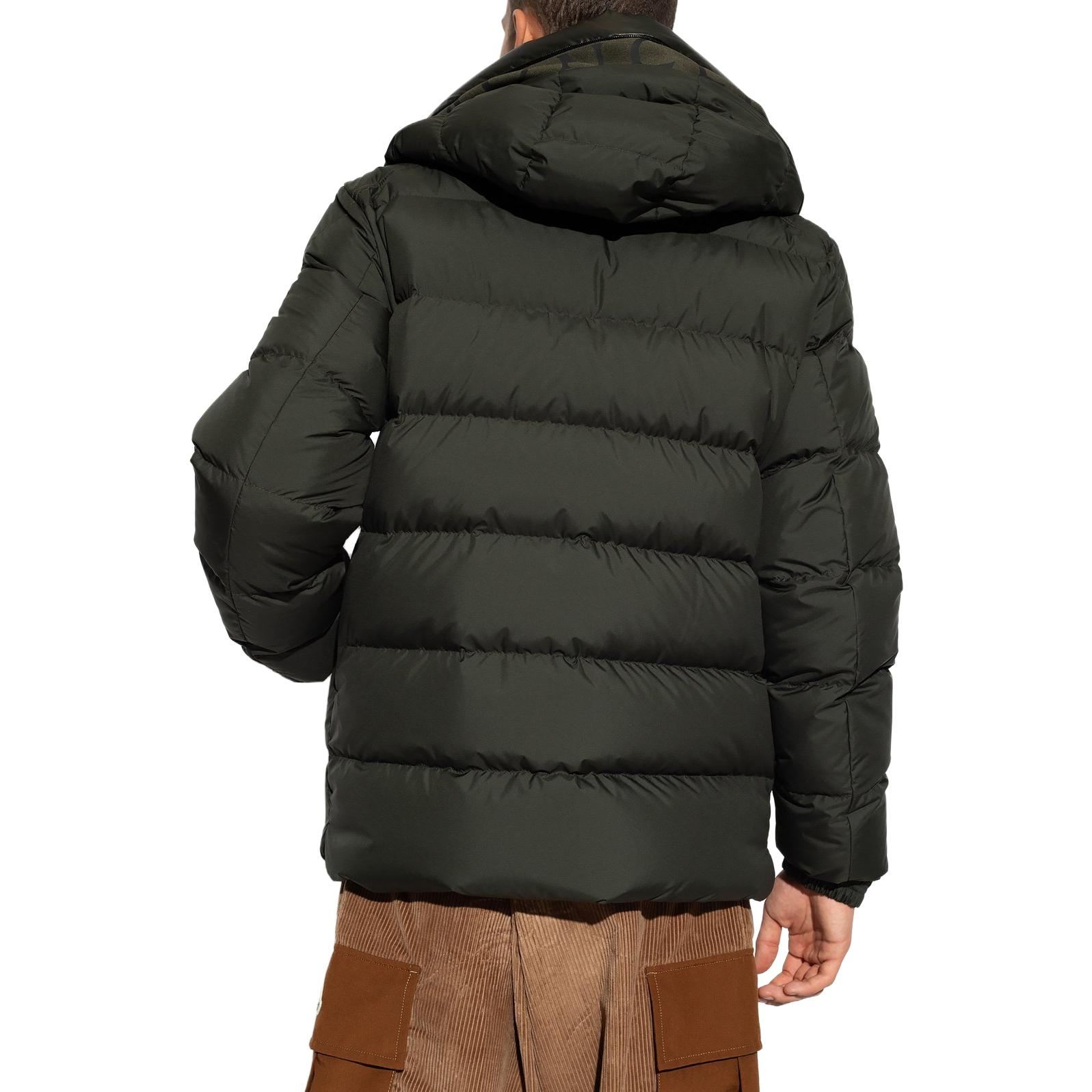 Moncler Cardere  Green Puffer Jacket with Hood and Zipper. I20911A0018254A81879 圖 4