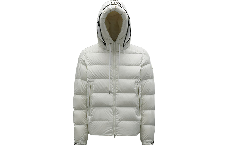 Moncler Cardere FW22  Silk White Short Puffer Jacket. H20911A0010554A81034 圖 2