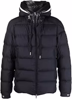 Order Moncler Cardere FW22 海軍藍連帽羽絨外套 男女休閒長袖 H20911A0010554A81778