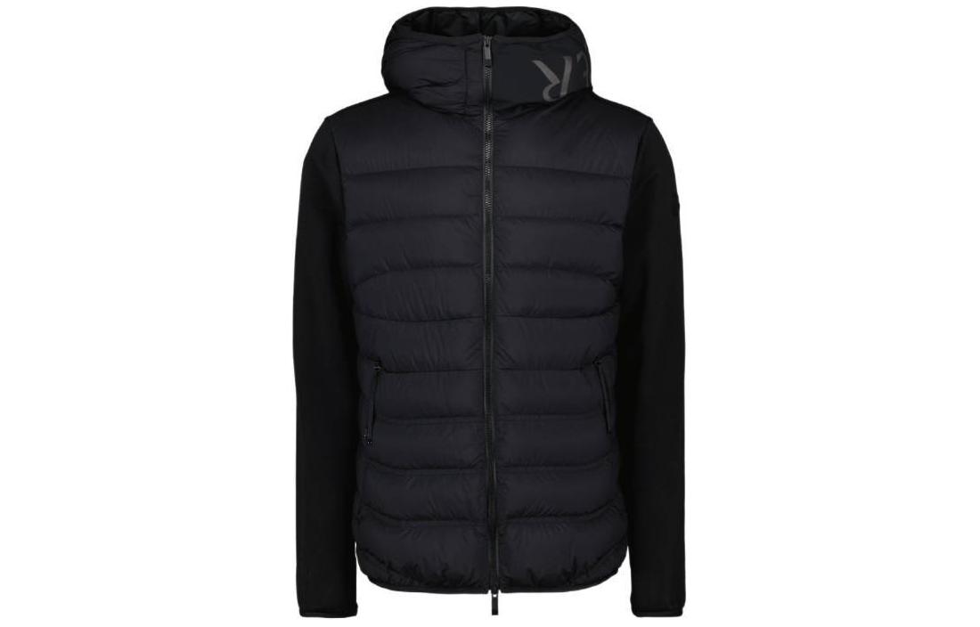 Moncler CARDIGAN Slim Fit Hooded Down Jacket Unisex Black Long Sleeve. J10918G00002809KZ999