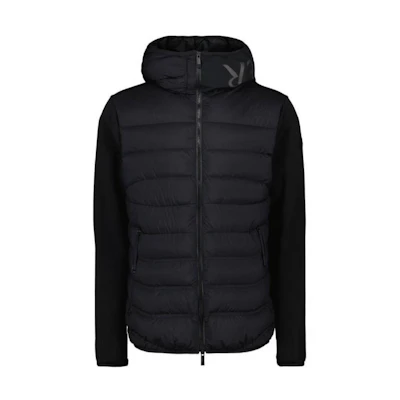 Moncler CARDIGAN Slim Fit Hooded Down Jacket Unisex Black Long Sleeve. J10918G00002809KZ999