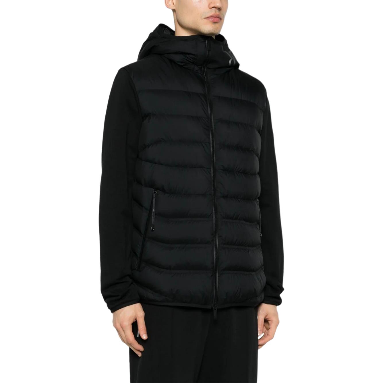 Moncler CARDIGAN Slim Fit Hooded Down Jacket Unisex Black Long Sleeve. J10918G00002809KZ999 圖 5