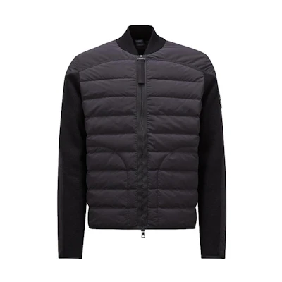 Moncler CARDIGAN SS24 Lunar Year Zip-Up Puffer Jacket Black J10919B00010M1367999