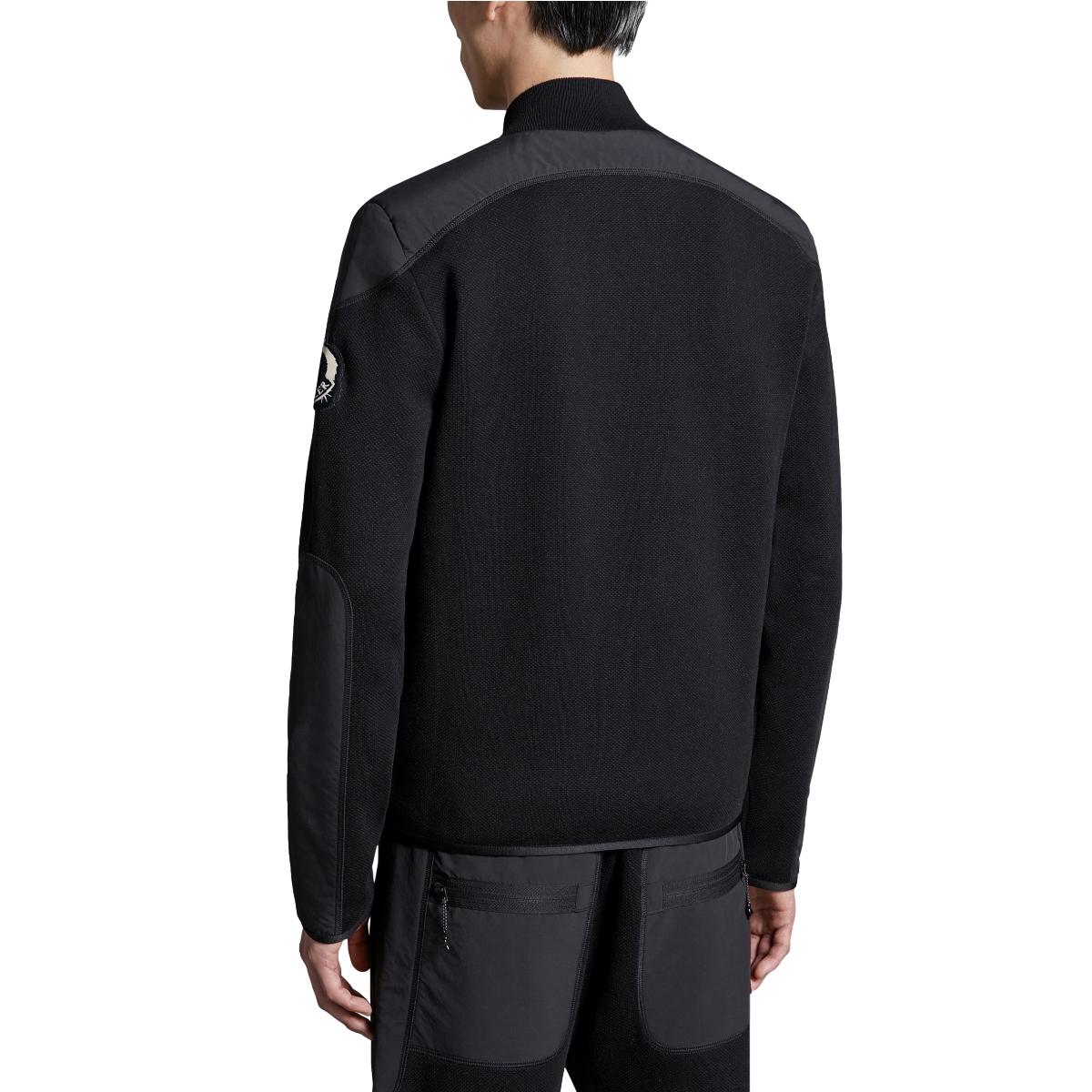 Shop Moncler CARDIGAN SS24 Lunar Year Zip-Up Puffer Jacket  Black J10919B00010M1367999