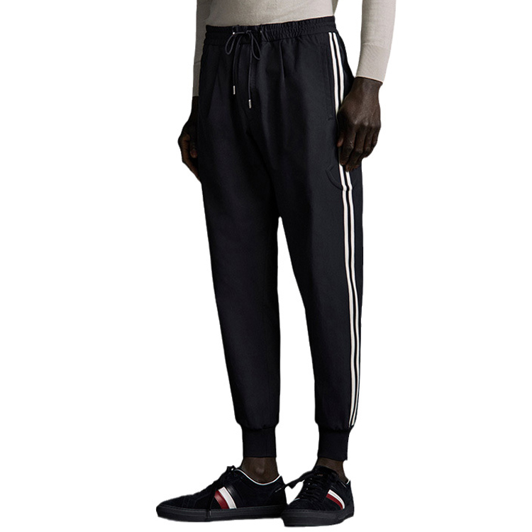 Lookbook Moncler Casual Twill Nylon Knit Track Pants. G10912A7610054AGK778