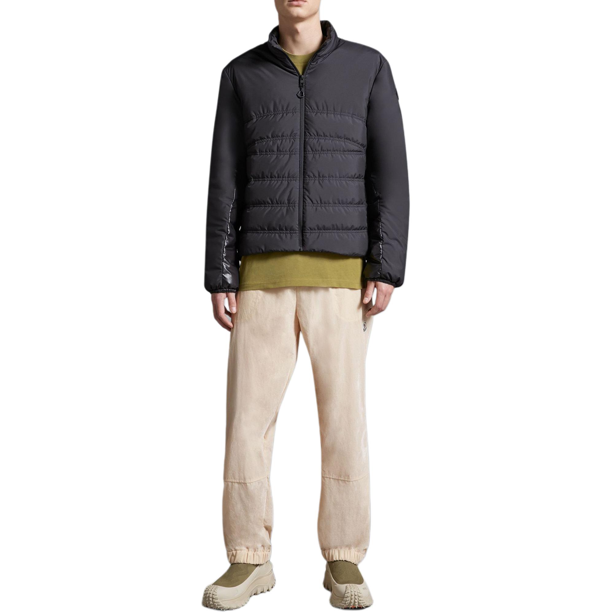 Purchase Moncler CAYO Jaket Puff Hitam Unisex Lengan Panjang Zip-Up Kasual. J10911A0004154A81999