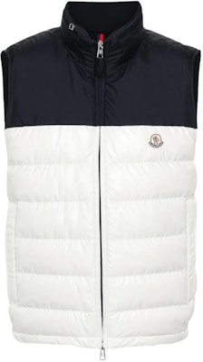 モンクレール セルセス FW24 カラーブロック ロゴ ジップ ノースリーブ ベスト ホワイト J10911A00058595ZJ034 Order モンクレール セルセス FW24 カラーブロック ロゴ ジップ ノースリーブ ベスト ホワイト J10911A00058595ZJ034