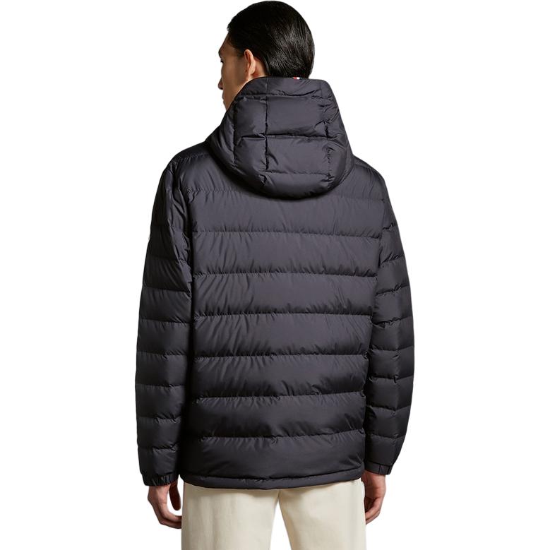 Moncler Chambeyron Short Quilted Hooded Down Jacket Unisex Navy Blue. J10911A0001054A81778 圖 4